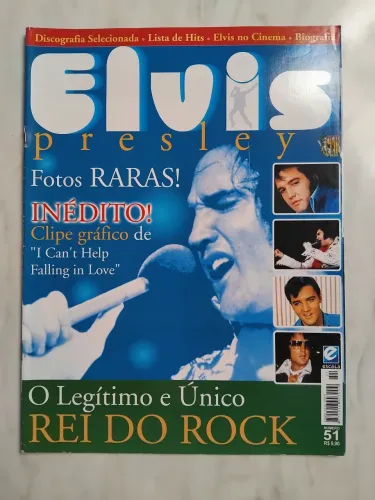 Revista Elvis Presley - Fotos Raras e Inéditas!
