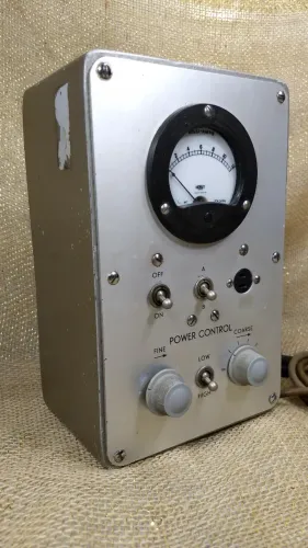 Antigo Controle Potência Evans Vintage Raro Medical Retro (Usado)