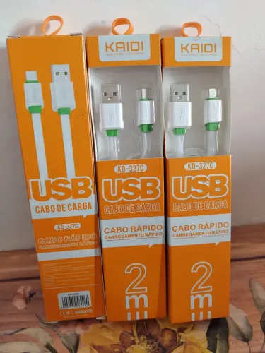 Cabos USB de Carregamento Rápido Kaidi KD-327C