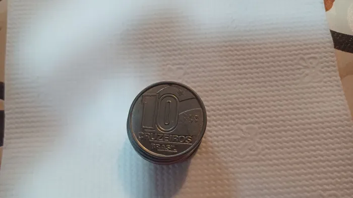 Moedas de 10 Cruzeiro 1990 e 1991
