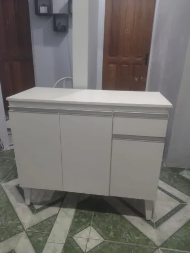 Balcão de cozinha 1m mdf