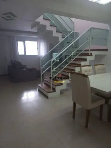 Sobrado à venda, 115 m² por R$ 801.000,00 - Utinga - Santo André/SP