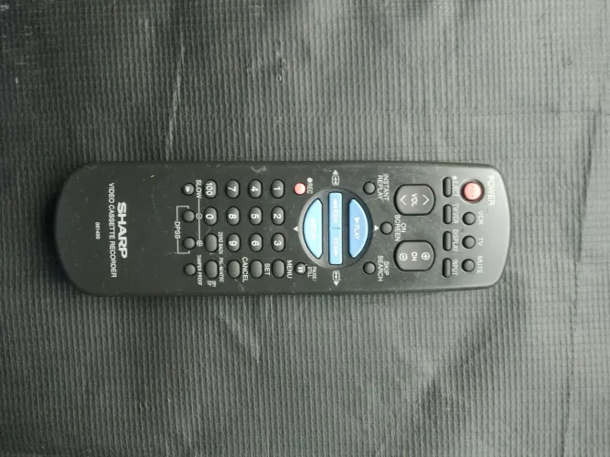Controle Remoto para Videocassetes SHARP