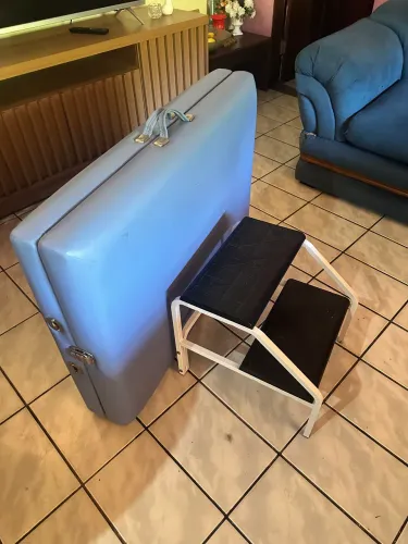 Maca de massagem portátil Legno suporte até 300kg