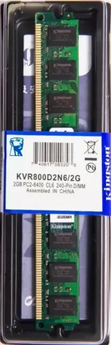Memória Kingston Ddr2 2gb 800 Mhz Desktop