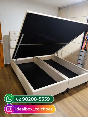 BASE BAU SUPER KING 193*203 | CONFORTO PRO SEU LAR