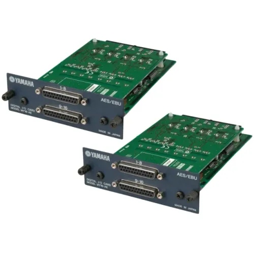 Kit 2 Placas Yamaha My16-ae Aes/ebu 16 Canais Mini-ygdai