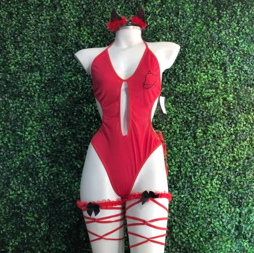 Fantasia Body Diaba Luxo- TAMANHO ÚNICO?