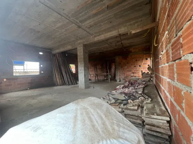 Casa com laje batida