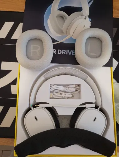 Headset Gamer Sem fio | Baseus GH02 + Acessórios