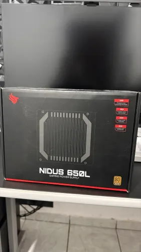 Fonte Pichau Nidus 550L 550W 80 Plus Bronze - Seminova