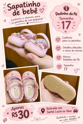 Sapatinha para Bebê