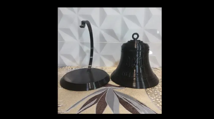 Ac/DC - Sino Hells Bell Em Miniatura 18cm