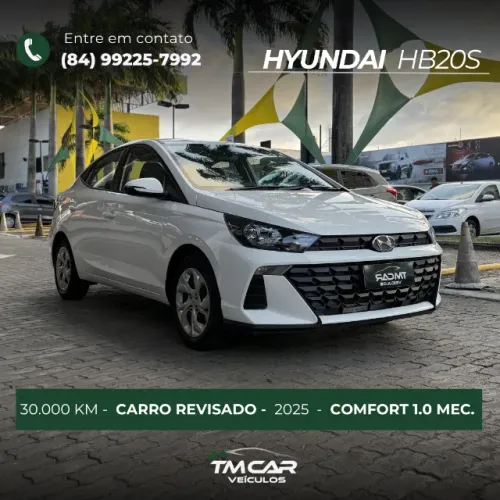 Hyundai HB20S Comfort Plus 1.0 Flex 12V Mec. 2025