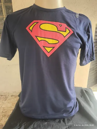 Camiseta Pijama Superman Tamanho P
