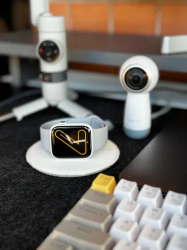 Apple Watch S5 cerâmica branco coleção
