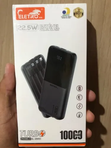 Carregador Portátil 10000mah Turbo 22.5w Powerbank Universal