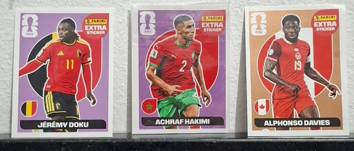 Figurinhas Legend raras