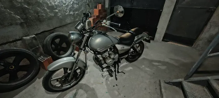 Moto Custom Dafra Kansas 150 Ano 2008