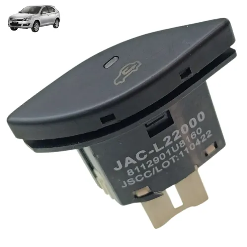 Botão Circulação Ar Interno Jac J3 1.4 2011 2012 2013 2014 Preto
