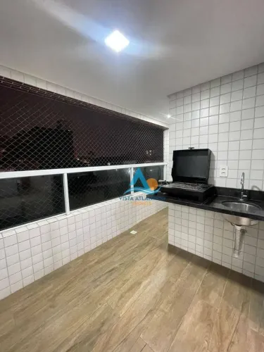 Apartamento com 1 dormitório para alugar, 50 m² por R$ 2.600/ano - Canto do Forte - Praia 
