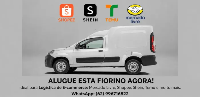 Fiat Fiorino 2018 DISPONÍVEL PARA ALUGUEL!
