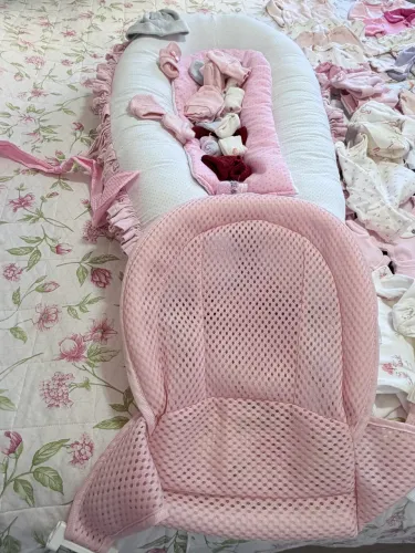 Lote de roupa de bebê menina