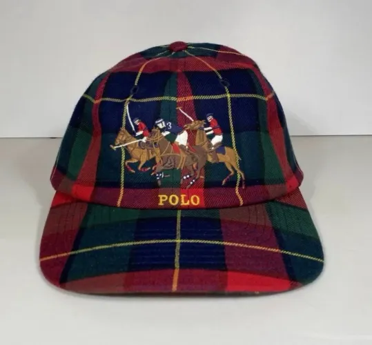 Boné polo ralph Lauren triple horseman original