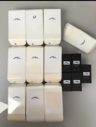 Nanostation, nono loco m5 da ubiquiti. Tenho 85 unidades, com fonte. Em ótimo estado.