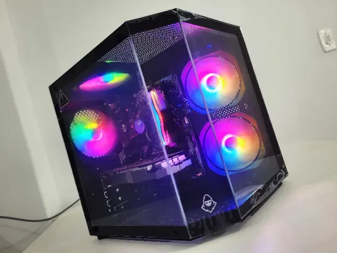 PC gamer no precinho Core i3-10100F com 16GB de RAM placa de vídeo Nvidia Gabinete gamer W