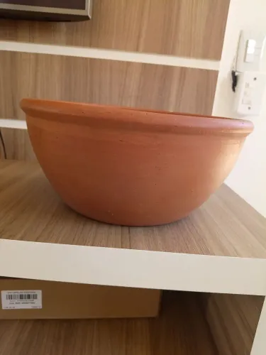 Bacia de cerâmica para rosa do deserto 