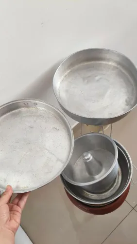 Assadeiras de bolo e pizza