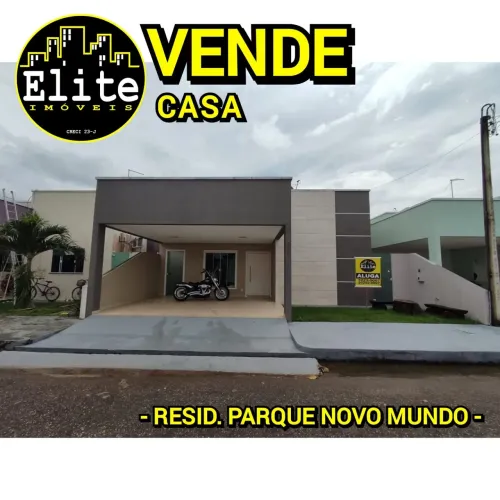 VENDE CASA NO RESIDENCIAL PARQUE NOVO MUNDO