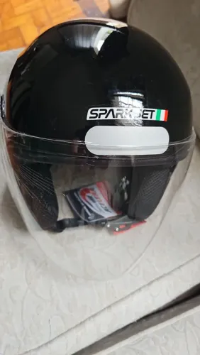 Capacete Spark Jet EBF novo