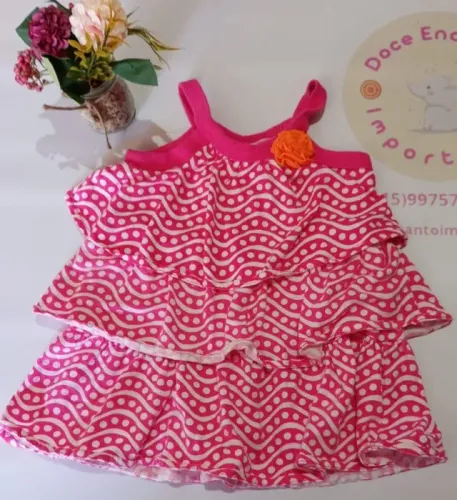 Vestido Carter's tamanho 12 meses importado (desapego)