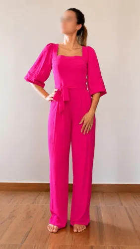 Macacão Rosa Frutacor