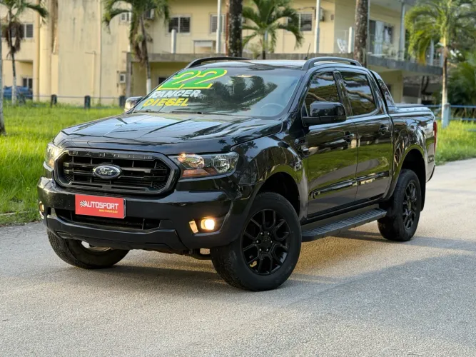 Ford Ranger Black 2.2 4X2 CD Diesel AUT 2022