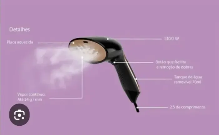 Vaporizador Steam&go Philips Walita
