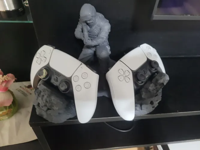 Suporte para controle de video game.