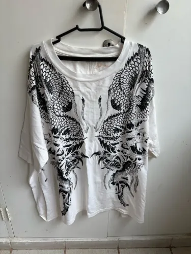 Blusa John John oversize