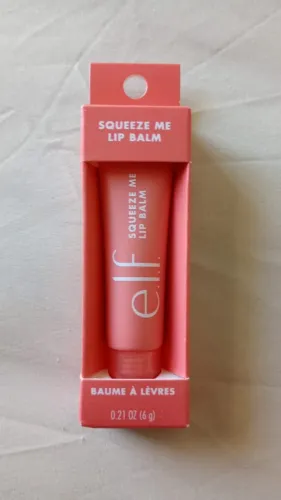 Hidratante Labial com Cor (Peach / Pêssego) - Squeeze Me Lip Balm  e.l.f.