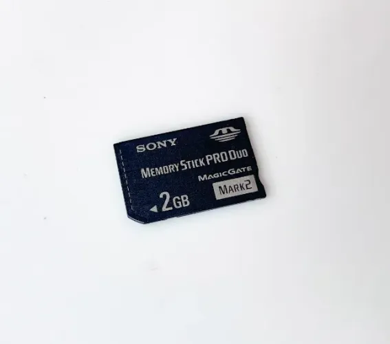 Cartão Memory Stick Pro Duo 2gb Cyber-shot