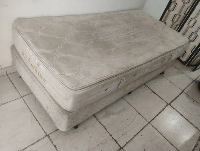 Cama box de solteiro 