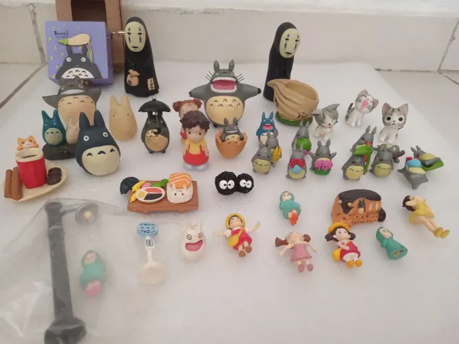 Anime meu amigo totoro miniaturas 