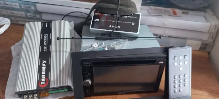 Som automotivo Sony xplod w64bt
