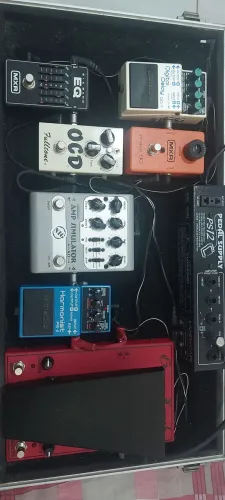 Set de pedais de guitarra