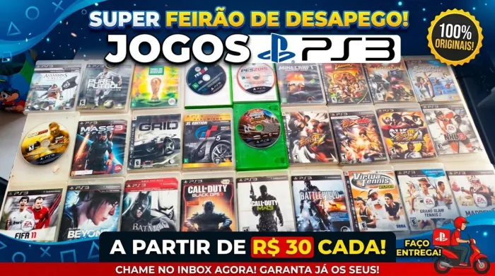 Jogos ps3 apartir de 30