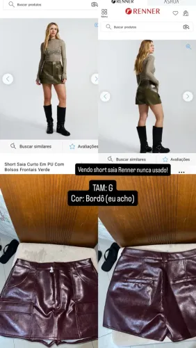 Short saia Renner