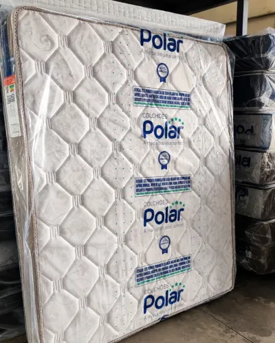 Colchão Queen D45 Polar 20cm Até 150kg Alta Qualidade Pronta Entrega