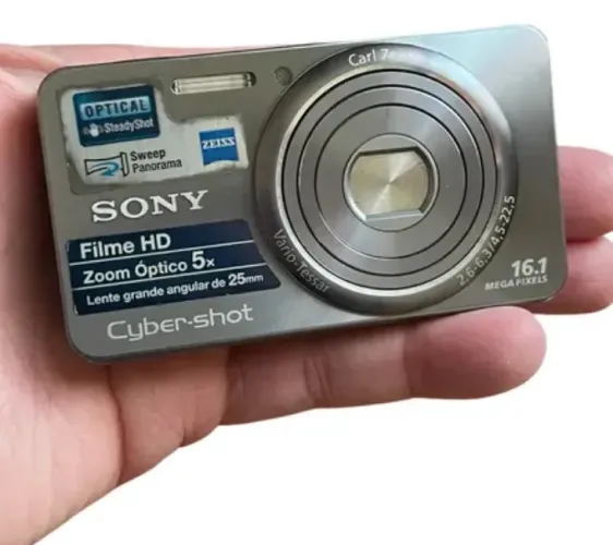Câmera Digital Sony Cyber-shot Dsc-w570 16.1mp 5x Impecável